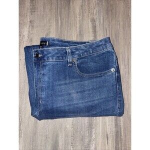 Daily Thread Jeans Women's 16W Blue Dark Wash High Rise Boyfriend Jeans 👖